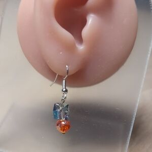 Elegant Crystal Drop Earrings